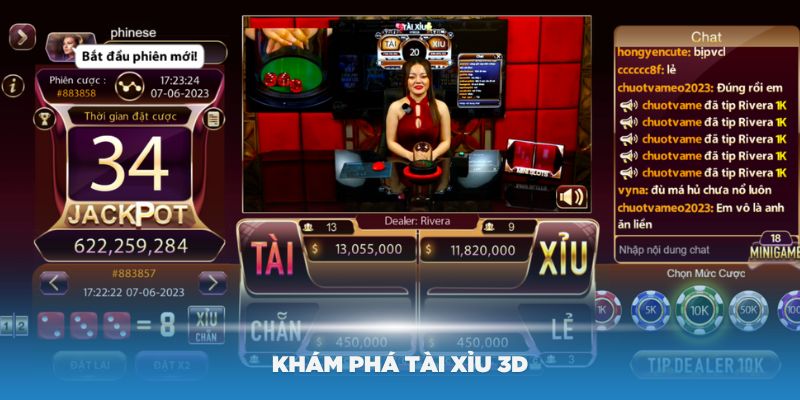 tài xỉu 3d